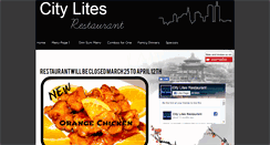 Desktop Screenshot of citylitesrestaurant.com